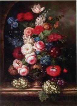 unknow artist Floral, beautiful classical still life of flowers.059 Germany oil painting art